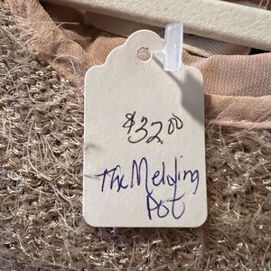 Taupe colored sweater. Beautiful soft sweater.